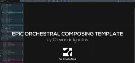 Olexandr Ignatov Epic Orchestral Template (Studio One) DAW Templates